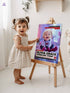 Custom Baby News Poster – Personalized Baby Web Walker Girl Wall Art